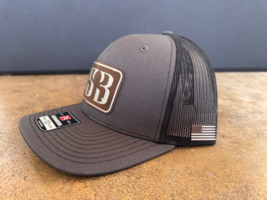 153 Logo Hat – Charcoal & Black | 153 Blue Collar