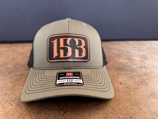 153 Logo Hat – Olive & Black | 153 Blue Collar